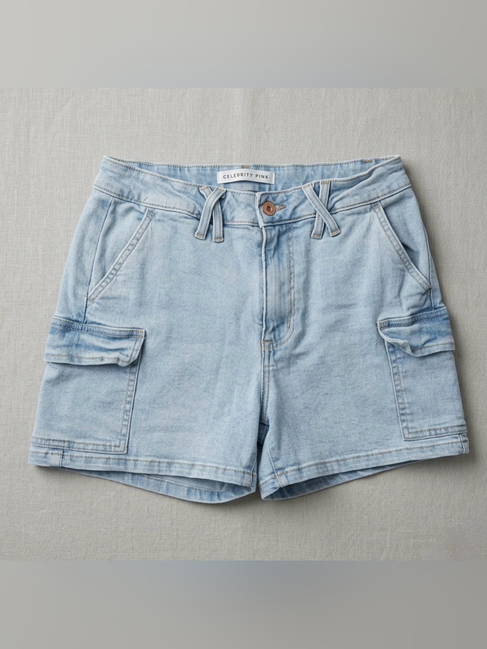 Celebrity Pink Denim Shorts Size Juniors 5